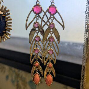 HTF Vintage Aven earrings in Fig Colorway